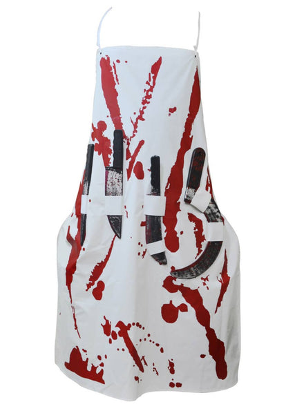 Halloween Bloody Apron with Tools