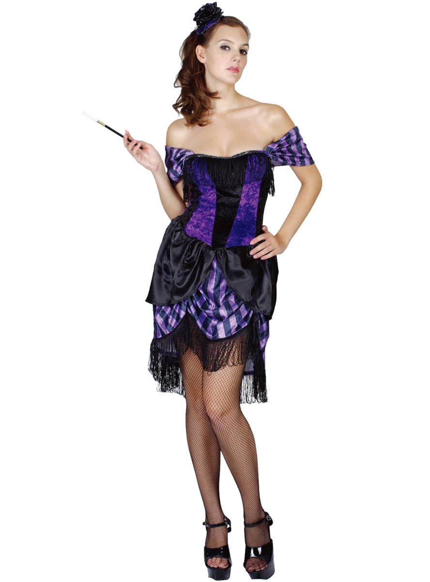 Can Can Dancer Saloon Mistress Women's Costume - Alternative Image