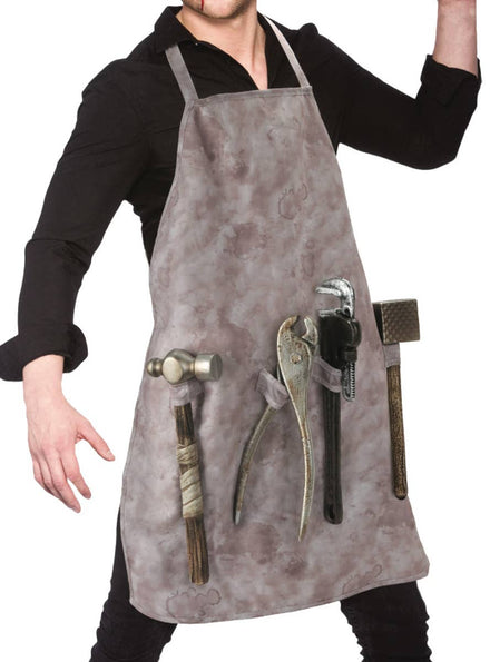 Halloween Horror Apron with Tools
