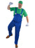 Image of Let's-a-Go Green Plumber Men's Video Game Costume