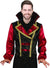 Mens Red and Black Circus Ringmaster Costume Jacket