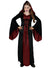 Red and Black Hooded Robe Costume for Women