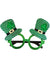 Novelty Irish Leprechaun Hat Costume Glasses