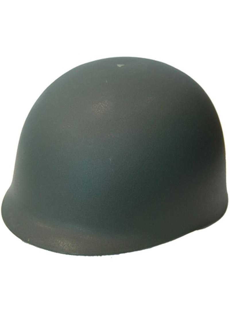 Image of Deluxe Adults Green Army Soldier Costume Helmet