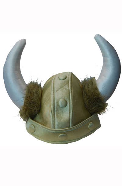 Adults Plush Viking Costume Helmet