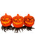 Pumpkin Head Light Up Garden Stakes Halloween Decoration