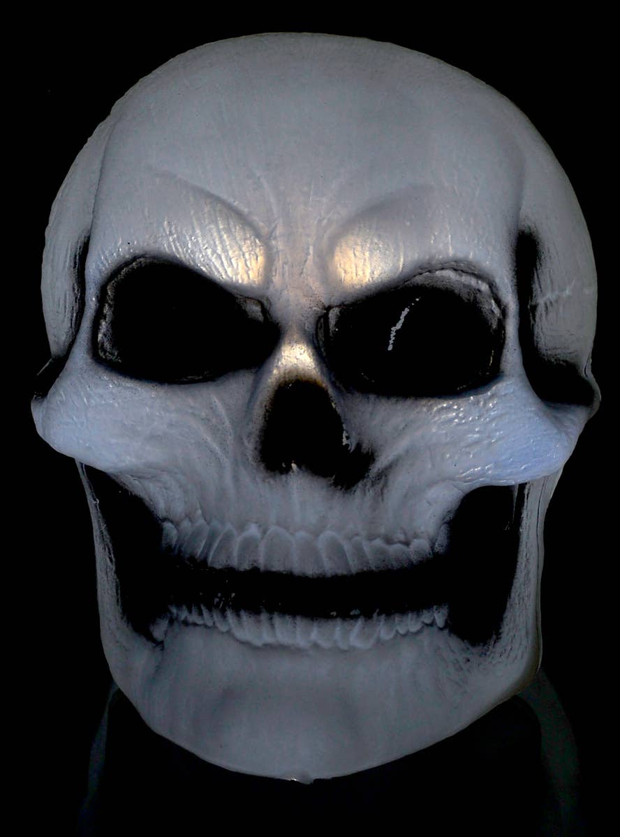 Strobing Light Up Skull Decoration Alternate Image