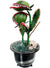 Animated Venus Fly Trap Pot Plant Halloween Decoration with Lights