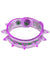 Purple Light Up Spiked Costume Bracelet