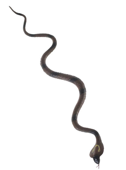 Black and Brown Cobra Snake Halloween Prop