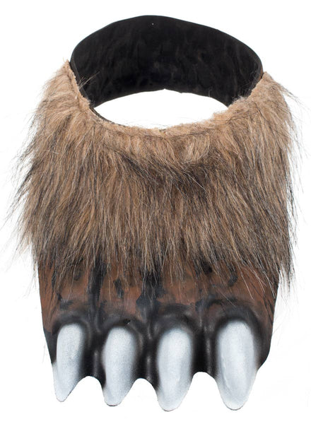 Brown Werewolf Foot Shoe Covers - Main Image