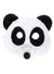 Kids Black and White Panda Face Mask