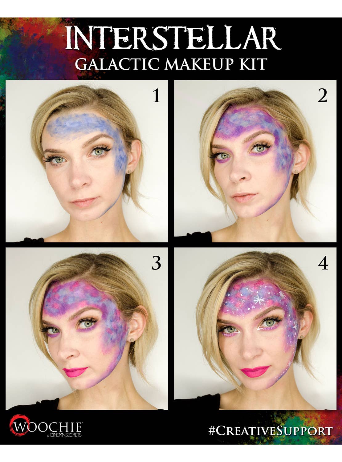 Galactic Makeup Kit - Tutorial Image 1