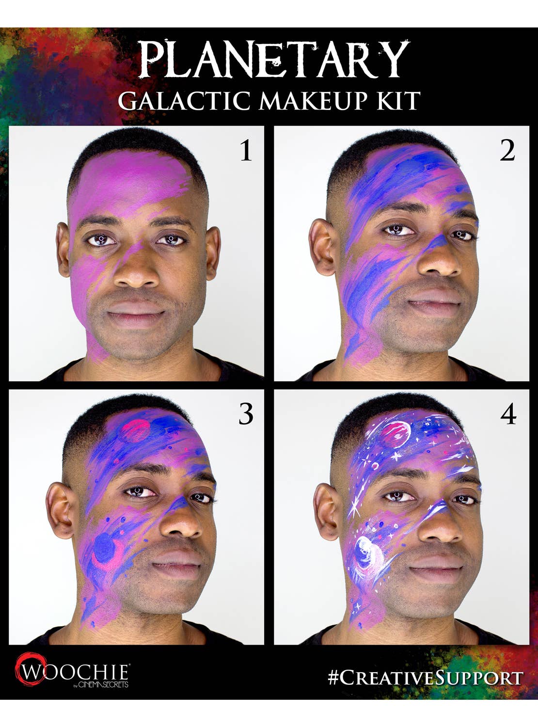 Galactic Makeup Kit - Tutorial Image 2