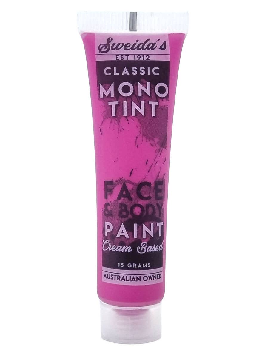 Fuchsia Pink Monotint Cream Based Costume Mask