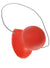 Red Honking Clown Nose Costume Accessory - Main Image