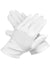 Men's White Santa Costume Gloves