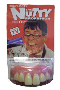 The Nutty Professor Jerry Lewis Novelty Costume Teeth - Alternative View