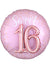 Image of Sweet 16 Pink and Gold Jumbo 91cm 3D Look Balloon