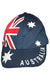 Navy Blue Australian Flag Aussie Hat - Main Image