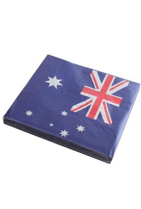Australia Flag Australia Day Napkin Serviette Pack Party Table Ware - Main Image
