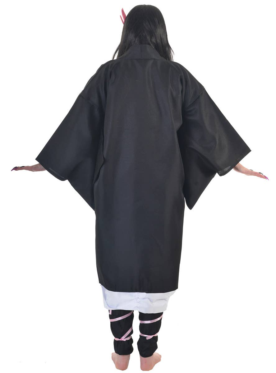 Image of Demon Slayer Teen Girl's Nezuko Kamado Costume - Back View