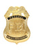 Novelty Gold FBI Badge Costume Accessory