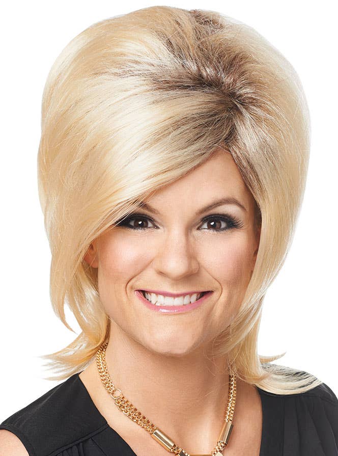 Sassy Psychic Theresa Caputo Women's Blonde Costume Wig Main Image