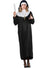 Women's Classic Black Nun Dress Up Costume