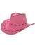 Pink Outback Cowboy Costume Hat for Adults