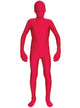 Teen Boys Red Second Skin Suit Costume