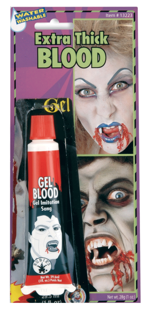 Halloween Coagulated Extra Thick Red Blood Special Effects Makeup Accessory Main Image