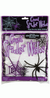 Image of Giant Spider Web with Spiders Halloween Decoration