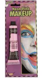 Special Effects Forum Novelties Neon Pink Halloween Face Paint Cream Makeup Main Image