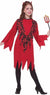 Girls Red Devil Simple Halloween Costume Main Image