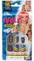 Neon Stars Stripes Hearts And 80's Fashion Spots Stick On Nails Costume Accessory