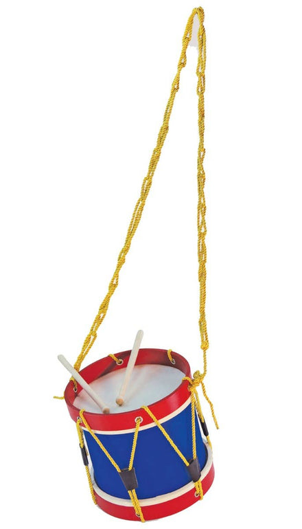 Yellow Blue And Red Marching Band Deluxe Quality Musical Drum Instrument Costume Accessory Main Image
