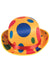 Yellow Polka Dot Circus Clown Costume Hat Accessory