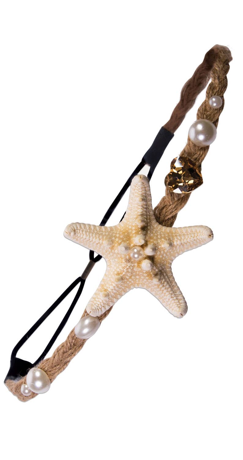 Seashell Ocean Pearl Headband Mermaid Costume Accessory Image 1 