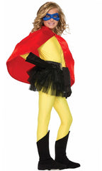 Kid's Red Cape Superhero Costume Accessory Main Image