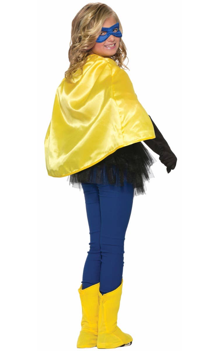 Kid's Yellow Cape Costume Accessory Main Image