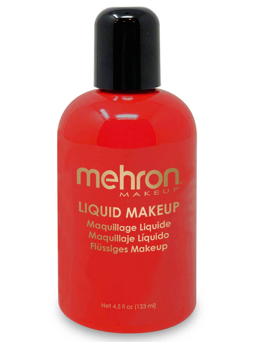 133ml Mehron Red Liquid Makeup