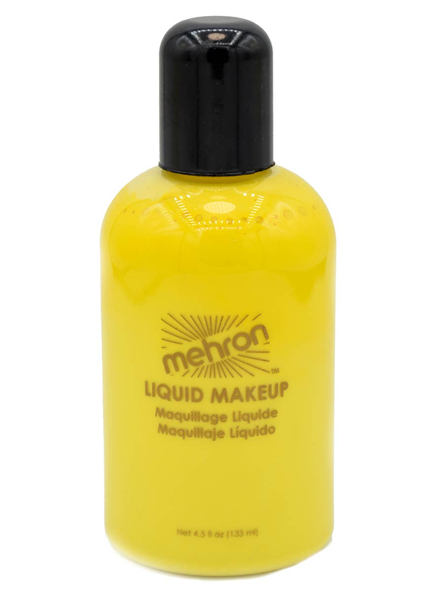 133ml Mehron Yellow Liquid Makeup