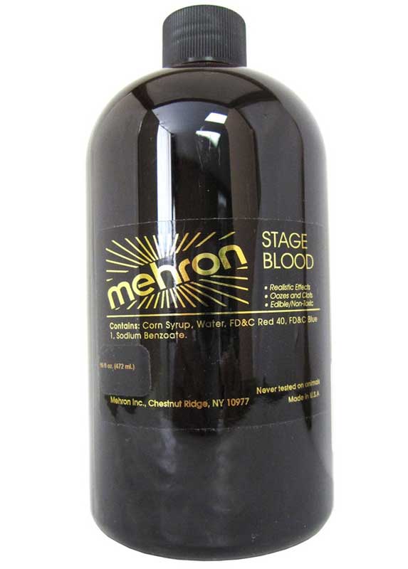 Dark Blood Red 427ml Venous Syrup Based Halloween Stage Blood Special Effects Main Image