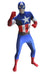 Adult's Captain America Second Skin Costume Front View