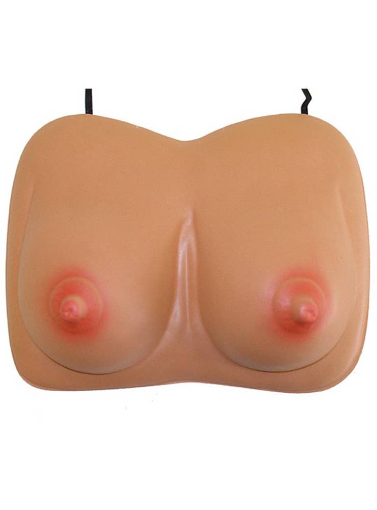 Large Fake Novelty Boobs Foam Costume Accessory