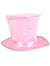 Mini Pink Velvet Costume Top Hat 