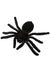 Black Velvet Large Spider Spooky Party Accessory