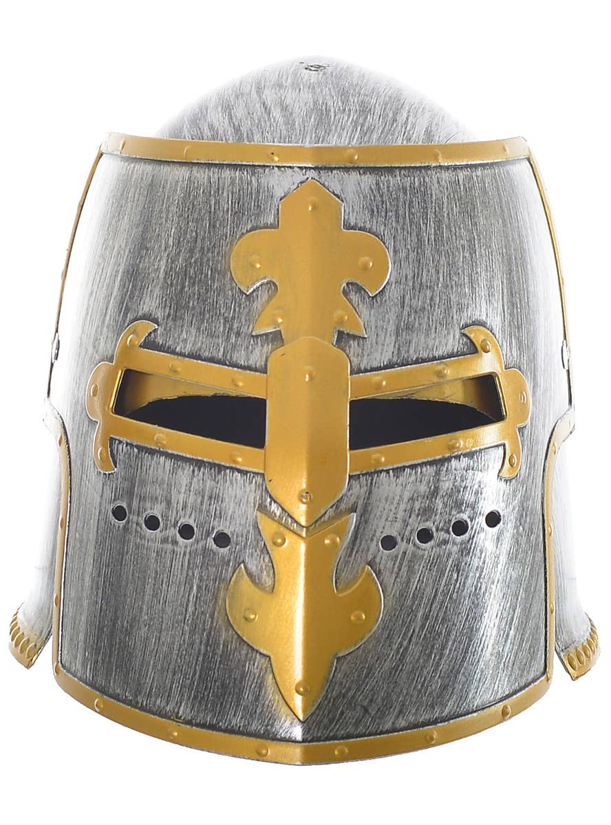 Flip Front Knight Helmet Costume Accessory Alternate Image 2