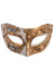 Cream and Gold Venetian Masquerade Mask